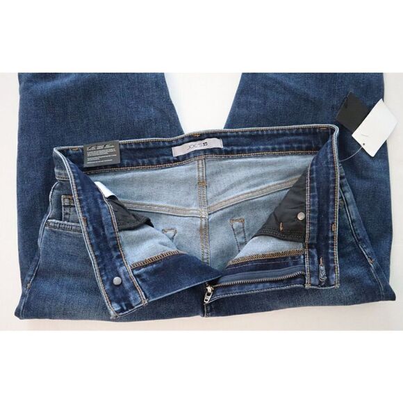 Joe's Jeans Women's Sz 28 Blue Boyfriend Niki Distressed Straight-Leg Jeans $189 - Picture 3 of 9